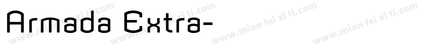 Armada Extra字体转换